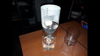 Tecnología Construcción de un reloj de agua Clepsidra [upl. by Cass]