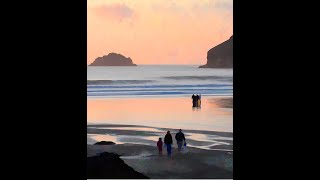 Polzeath beach community Webcam [upl. by Kooima]