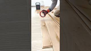 Use right tool for floor installation ring hammer tool parkett parket hardwoodflooring [upl. by Vookles]