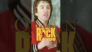 We Will Rock You 1977 Queen Song Album News of the World shorts [upl. by Susanne]