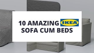 10 Amazing IKEA Sofa cum Bed  IKEA के १० अदभूत सोफा कम बेड [upl. by Mahmud371]