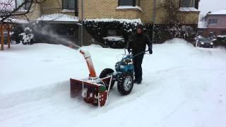 Sniego valytuvas  DIY Snowblower [upl. by Atiuqehc203]