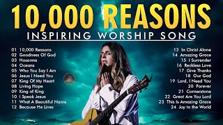 Forever Reign 🌌 Ultimate Hillsong Worship Collection 2024 🌌 Songs with Lyrics for Praise [upl. by Nylodnarb]