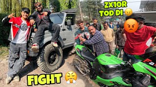 Himachali local uncle Ne Hamri Zx10r Tod Di 💔 [upl. by Reerg138]