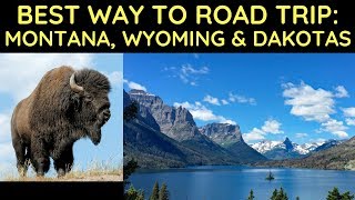 Best Way to Road Trip Through Montana Wyoming and Dakotas [upl. by Iyre]