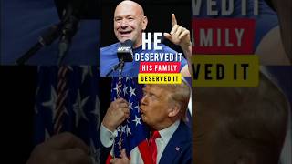 Dana White praises Trumps win the American people [upl. by Eedya]