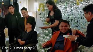 Part 2  Christmas Party 2023  Interasia Outsource Inc [upl. by Anallij]