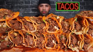 ASMR NO TALKING BIRRIA TACOS MUKBANG [upl. by Dammahom]