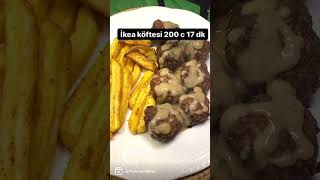 Philips Airfryer xxl ile IKEA isveç köftesi nasıl pişer [upl. by Daniel]