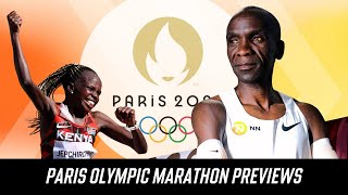 Who Will Win in Paris  Our 2024 Olympic Marathon Previews [upl. by Lola]