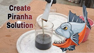 Piranha Solution Cleaning [upl. by Dnalra]