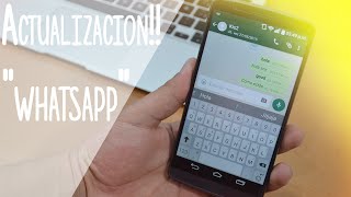 Como escribir en NEGRITA y CURSIVA en WhatsApp  MegaDroidApps [upl. by Girand425]