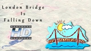 London Bridge Is Falling Down  Nursery Rhymes For Children  KidsOne [upl. by Ahsinnor]