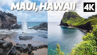 Maui  Beautiful Hawaiian Island Drone Shots [upl. by Kempe491]