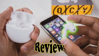 QCY MeloBuds Wireless Earbuds T18 Unboxing amp Test  Review [upl. by Nylkcaj]