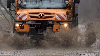 Unimog klettert 110 Steigung [upl. by Atteuqal]