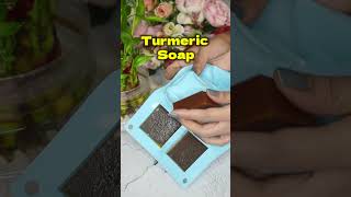 Easy Turmeric Soap For Bright Fair amp Glowing Skin diysoap tanremoval darkspots pigmentations [upl. by Silecara269]