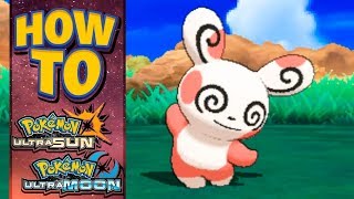 HOW TO GET Spinda in Pokemon Ultra Sun and Moon [upl. by Adelle]