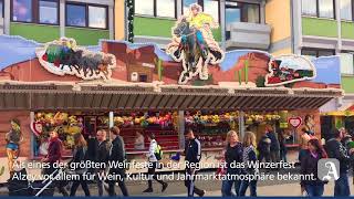 Winzerfest in Alzey [upl. by Ylimme]