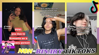 NONBINARY tiktoks because I want to [upl. by Ecylahs]