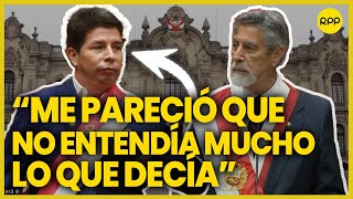 Francisco Sagasti se expresó sobre reuniones que tuvo con Pedro Castillo antes del cambio de mando [upl. by Orlando]