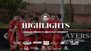 Match Highlights vs HeriotWatt University 121024 [upl. by Eibocaj]