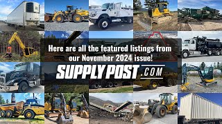 All the FEATURED LISTINGS from the November 2024 issue of Supply Post Newspaper [upl. by Aned]