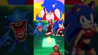 New Shin Sonic Tapes vs Hot Amy Rose vs Sonica Female x Coffin Dance Tiles Hop shorts [upl. by Elkcim363]