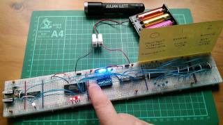 First Build 8Bit Breadboard Computer [upl. by Garbe]