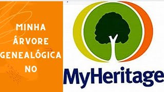 CONHEÇA A MINHA ÁRVORE GENEALÓGICA NO MYHERITAGE [upl. by Nwahsem575]