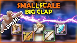 Albion Online SmallScale Claps  Perma Frost Insane Damage  One Shot Builds [upl. by Acinaj820]