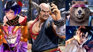 Tekken 8 Heihachi Mishima  All Special Interactions [upl. by Cliffes]