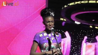 MISS CI 2015  Discours Andréa Kakou N’guessan Miss Côte d’Ivoire 2015 [upl. by Yebloc]