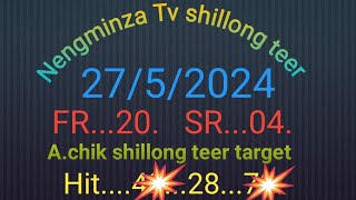 Date  27 May 2024 Acik shillong teer common number Big Big success 😉😉 [upl. by Wheeler]