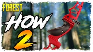 The Forest  HOW TO FIND THE MODERN BOW  Updated Location [upl. by Yemrots302]