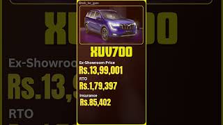 Mahindra XUV700 OnRoad Price in India 2024 MahindraXUV700 [upl. by Donaugh342]