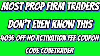 Most Prop Firm Traders Dont Even Know This  Take Profit Trader Apex Trader Funding Topstep [upl. by Notna]