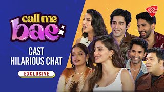 Call Me Bae Cast Exclusive Interview Fun Candid And Behencoded  Ananya Panday [upl. by Hassi]