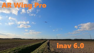 AR Wing Pro with inav 6  Just Brilliant [upl. by Aketahs]