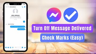 How to Turn Off Message Delivered Tick Marks on Messenger [upl. by Marta]