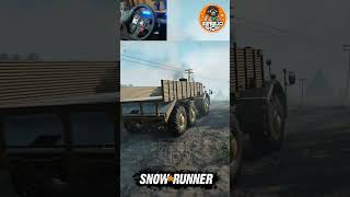 Giant Truck Explore snowrunner snowrunnerindonesia shorts logitechg29 gameplay offroad truck [upl. by Avrit]