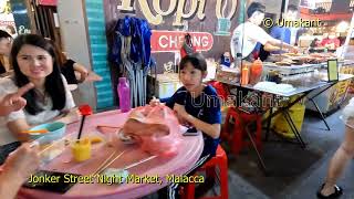 Jonker Street Night Market Malacca Malaysia Part 6 [upl. by Aeslahc]