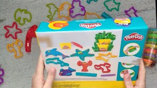 Satisfying Viral with Unboxing Play Doh Animals Miniature Dough ASMR [upl. by Galanti191]