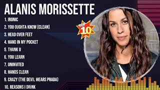 Best Songs of Alanis Morissette full album 2024  Top 10 songs [upl. by Mcafee]