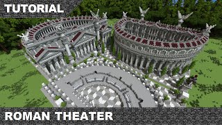 Minecraft Roman Theater Tutorial amp Download part 1 [upl. by Konopka895]