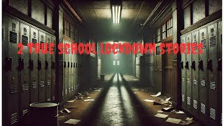 2 True Scary School Lockdown Stories [upl. by Siuqram]