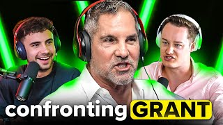 Confronting Grant Cardone on Scamming Accusations Starting From 0 and Scientology [upl. by Ahseken406]