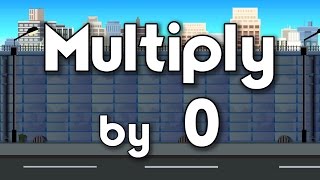 Multiply by 0  Learn Multiplication  Multiply By Music  Jack Hartmann [upl. by Enitsenre636]