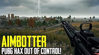 PUBG Hacker AIMBOTS EVERYONE and Gets Banned [upl. by Mychael]