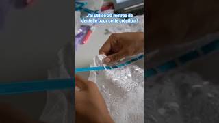 20 mètres de dentelle pour le costume de Miss Martinique [upl. by Romelda]